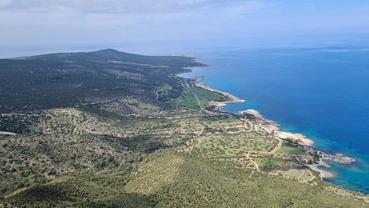 View from the Aphrodite Trail Polis