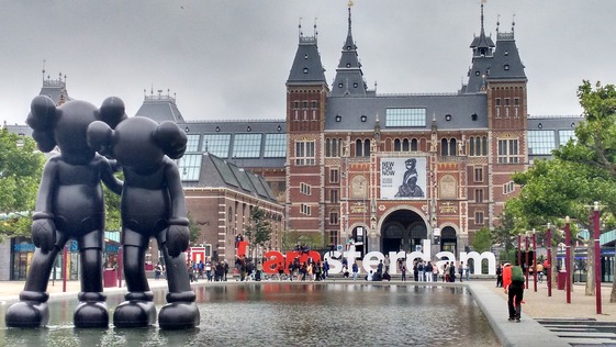 Schriftzug I am Amsterdam