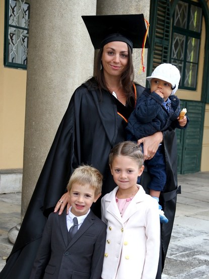 Studying with a child - graduation
