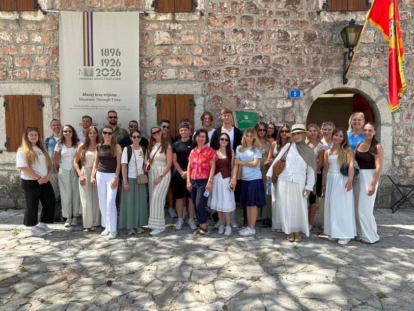 First group photo in Montenegro