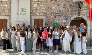Erstmals in Montenegro Gruppenfoto